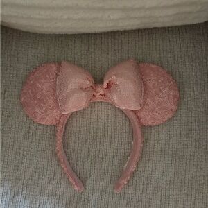Disney Parks “Millenial Pink” Sequin Minnie Ears